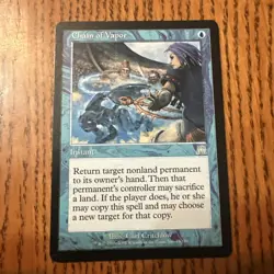 MTG magic cards 1x Chain of Vapor Onslaught Light Play, English - Image 1