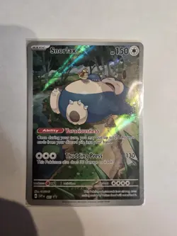 Snorlax SVP EN 051 Black Star Promo Scarlet & Violet Pokemon 151 Card - SEALED - Image 1