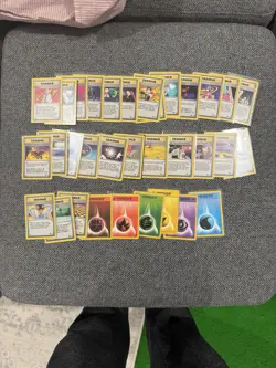 Pokemon Vintage Gym Challenge / Complete Non Holo Set! All 112 Cards! - Image 5