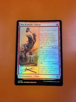 1x Blacksmith's Talent | FOIL | Bloomburrow | MTG Magic Cards - Image 3
