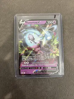 Hatterene V 065/159 - Crown Zenith - Ultra Rare Holo Pokemon Card Near Mint - Image 3