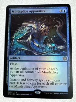 Mindsplice Apparatus (Foil) Rare #63 NM/MINT Phyrexia All Will Be One Magic MTG - Image 1