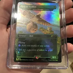 CGC 9.5 MTG African European Swallow Birds Of Paradise FOIL Monty Python SL 1675 - Image 2