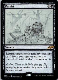 Persist (Showcase) R Modern Horizons 2 MH2 345 NM Foil - Image 1