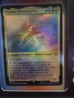 MAGIC THE GATHERING - THE LORD OF THE RINGS - RIDERS OF ROHAN - COMMANDER DECK - Image 1