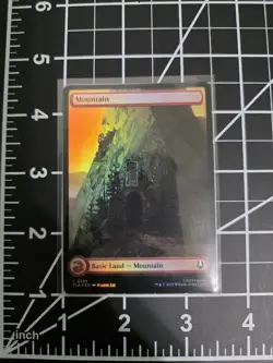 Mountain 0295 Borderless Foil MTG Avatar: The Last Airbender TLA NM/M - Image 1