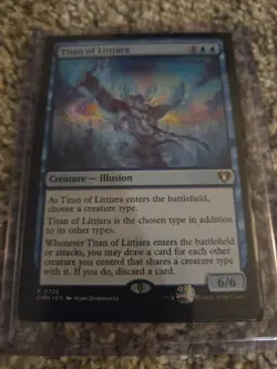 Titan of Littjara Commander Masters Regular - Image 1