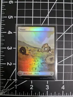Plains 0292 TLA Borderless Foil MTG Avatar: The Last Airbender NM/M - Image 1