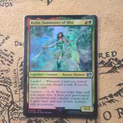 MTG Final Fantasy Foil Uncommon #0239 Rydia Summoner Of Mist - Image 1