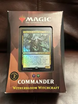 Magic the Gathering Commander Deck Witherbloom Witchcraft 2017 Sealed - Image 1