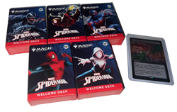 Magic the Gathering Spider-Man 2025 PAX West Welcome Deck Promo Sinister Six - Image 1