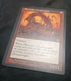 Phyrexian Dreadnought Mirage Regular Rare MTG Magic The Gathering - Image 2