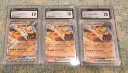 2023 Japanese Pokemon SV2a 151 Charizard ex #006/165 - CGC 10 GEM MINT - Image 1