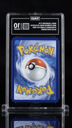 Pokemon TCG Mega Charizard x EX #023 Black Star Promo TAG 10 - Image 2