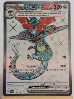 Pokemon TCG Ultra Rare Dragapult Ex #200/167 Twilight Masquerade - Image 1