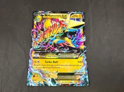 MEGA MANECTRIC EX 24/119 POKEMON XY PHANTOM FORCES HOLO RARE - Image 1