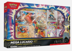 Pokemon TCG Mega Lucario ex Premium Figure Collection Box Factory Sealed - Image 2
