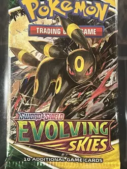 Pokemon Evolving Skies Lost Origin Umbreon Booster Packs 3x SWSH Bundle - Image 2