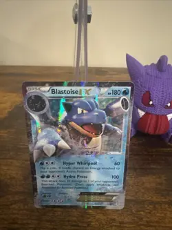Pokemon TCG Blastoise-EX 17/83 Ultra Rare Holo LP Generations - Image 1