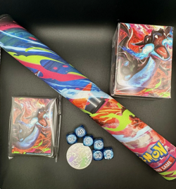 Mega Charizard UPC Game Mat + More! Phantasmal Flames UPC Accessories!! POKEMON - Image 1