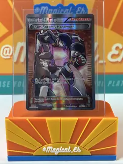 Team Rocket's Handiwork #124 Ultra Rare Pokemon XY Fates Collide DMG - Image 1