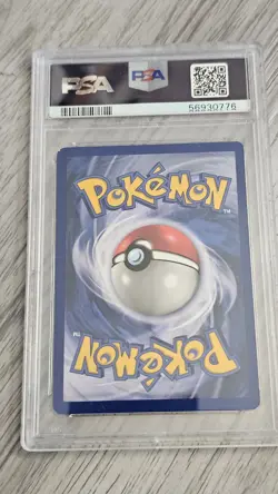 1999 Pokemon Game Base Set #58 Yellow Cheeks Pikachu PSA 9 MINT - Image 2