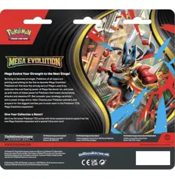Pokemon TCG - Mega Evolution 3 Pack Blister - Factory Sealed & New ✅ - Psyduck - Image 2