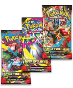 Pokemon TCG - Mega Evolution 3 Pack Blister - Factory Sealed & New ✅ - Psyduck - Image 3