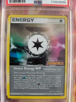 Pokemon Card Holon Energy WP Ex Dragon Frontiers Reverse Holo Stam Deutsch PSA 9 - Image 3