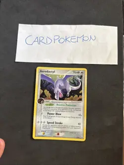 Pokemon Card Aerodactyl 1/92- Legend Maker -eng-holo-Mint! - Image 1