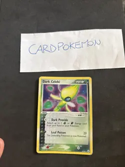 Pokemon Card Dark Celebi 4/101-Ex Leggende Nascoste -exc! - Image 1