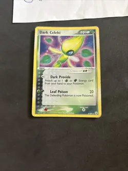 Pokemon Card Dark Celebi 4/101-Ex Leggende Nascoste -exc! - Image 3