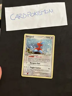 Pokemon Card Porygon2 12/115- EX Unseen Forces -ita-Swirl-Holo-Nm/Mint! - Image 1