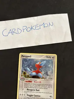 Pokemon Card Porygon2 12/115- EX Unseen Forces -ita-Swirl-Holo-Nm/Mint! - Image 2
