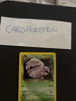 Pokemon Card Dark Weezing 14/82-Team Rocket -Ita-Holo-Good! - Image 2