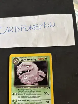 Pokemon Card Dark Weezing 14/82-Team Rocket -Ita-Swirl-Holo-Good! - Image 2