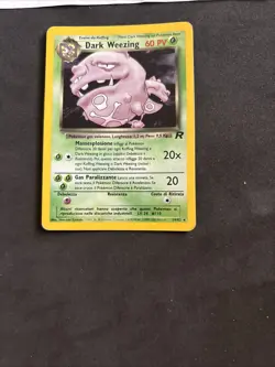 Pokemon Card Dark Weezing 14/82-Team Rocket -Ita-Swirl-Holo-Good! - Image 3