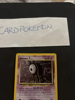 Pokemon Card Unown 14/75- Set Neo discovery-Ita-Holo-Good! - Image 2