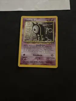 Pokemon Card Unown 14/75- Set Neo discovery-Ita-Holo-Good! - Image 3
