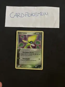 Pokemon Card Dark Celebi 4/101-Ex Leggende Nascoste -nm/Mint! - Image 1