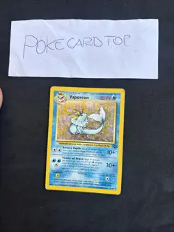 Pokemon Card Vaporeon 12/64-Set Jungle-ita-Holo-Good! - Image 1