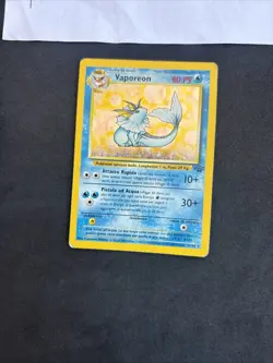 Pokemon Card Vaporeon 12/64-Set Jungle-ita-Holo-Good! - Image 3