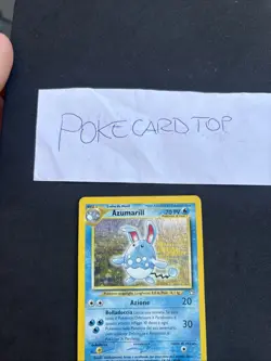 Pokemon Card Azumarill 2/111 -Neo Genesis-ita-Holo-good! - Image 2