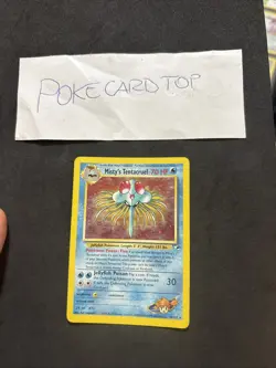 Pokemon Card Misty’s Tentacruel 10/132 gym Challenge Holo-Eng-good! - Image 1