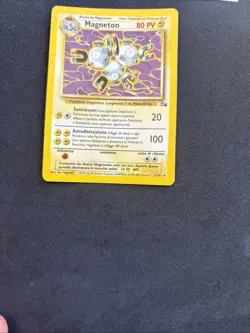 Pokemon Card Magneton 11/62 Set Fossil- Ita-Holo-Good! - Image 3