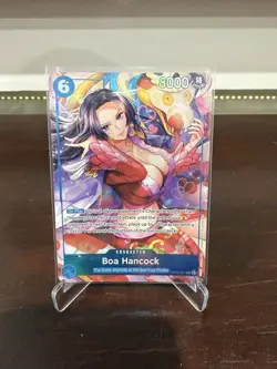 One Piece Card Game- Boa Hancock Op07-051 Alt Art English Mint - Image 1