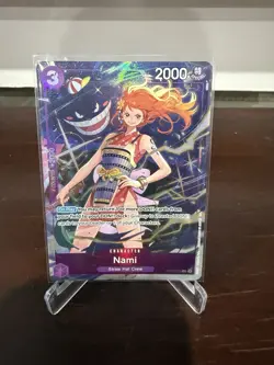 One Piece Card Game-Nami Op09-070 Alt Art English Mint - Image 1