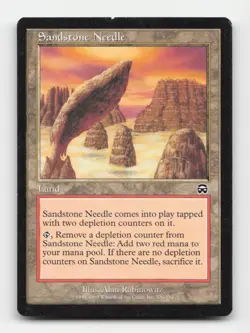 Sandstone Needle Mercadian Masques #326 Magic the Gathering Common - Image 1