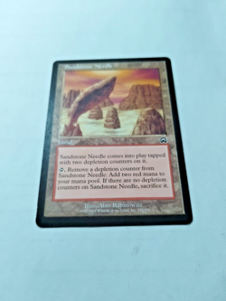 U MTG Sandstone Needle Mercadian Masques 326/350 Regular Com. - bit of edge wear - Image 2