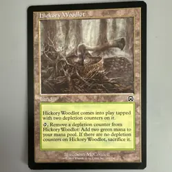 Hickory Woodlot - Mercadian Masques - LP - MTG Magic - Common - Land - Image 1